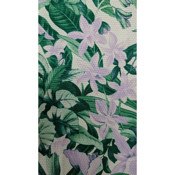 new Tommy Bahama Quarter-Zip Active Long-Sleeve Shirt Top, Tropical, Size Small - Picture 4 of 4